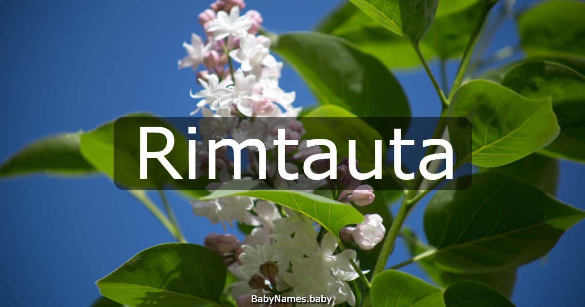 Rimtauta
