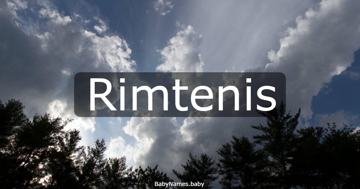 Rimtenis