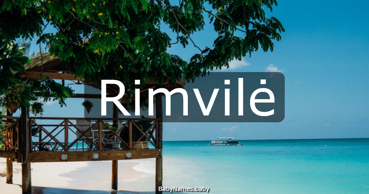 Rimvilė