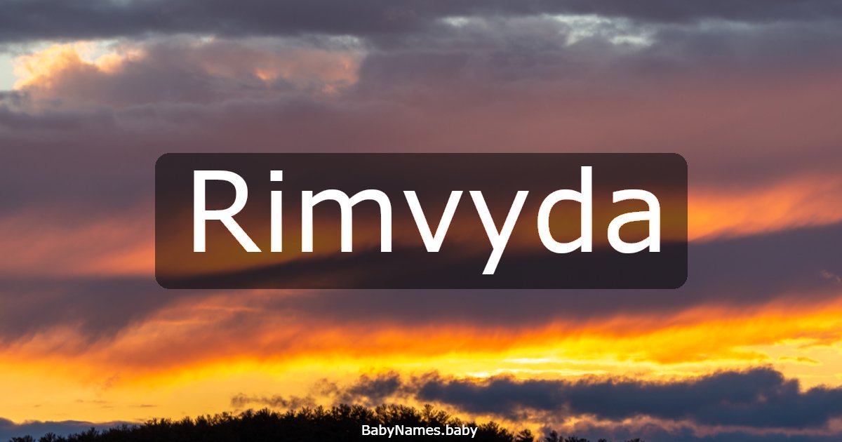 Rimvyda