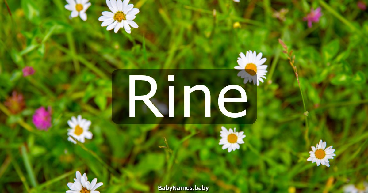 Rine
