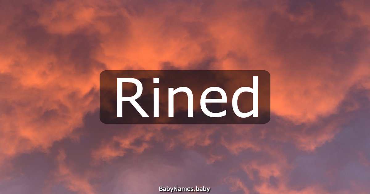 Rined