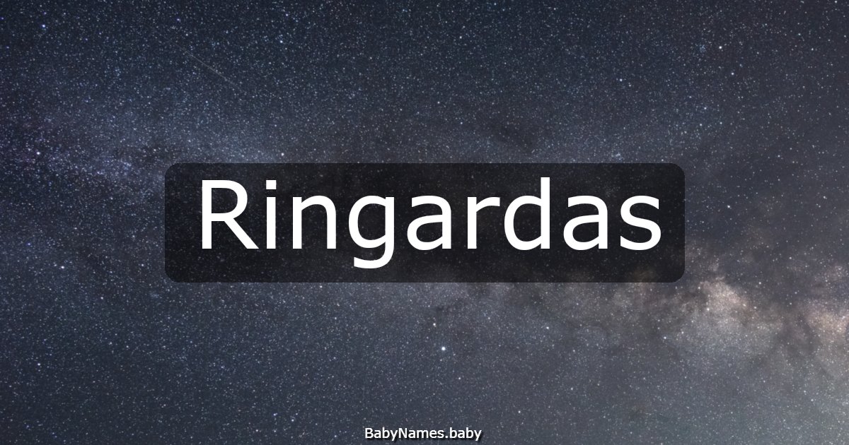 Ringardas