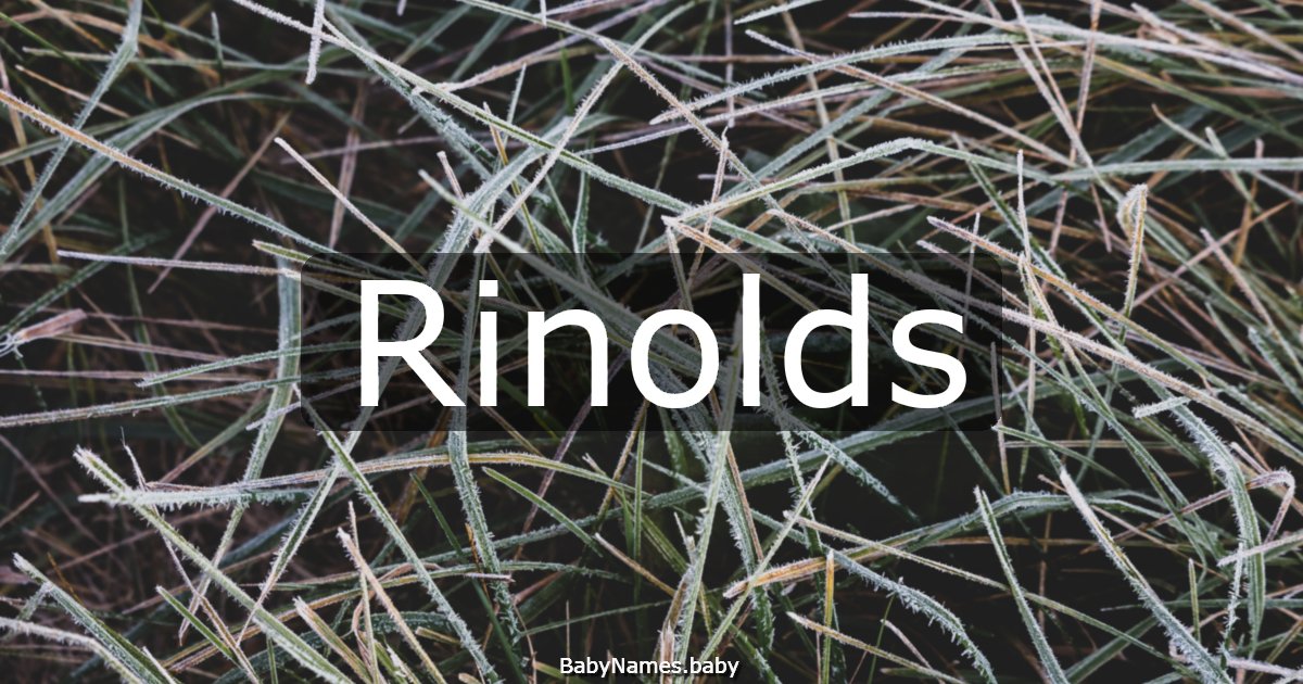 Rinolds