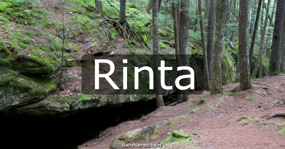Rinta