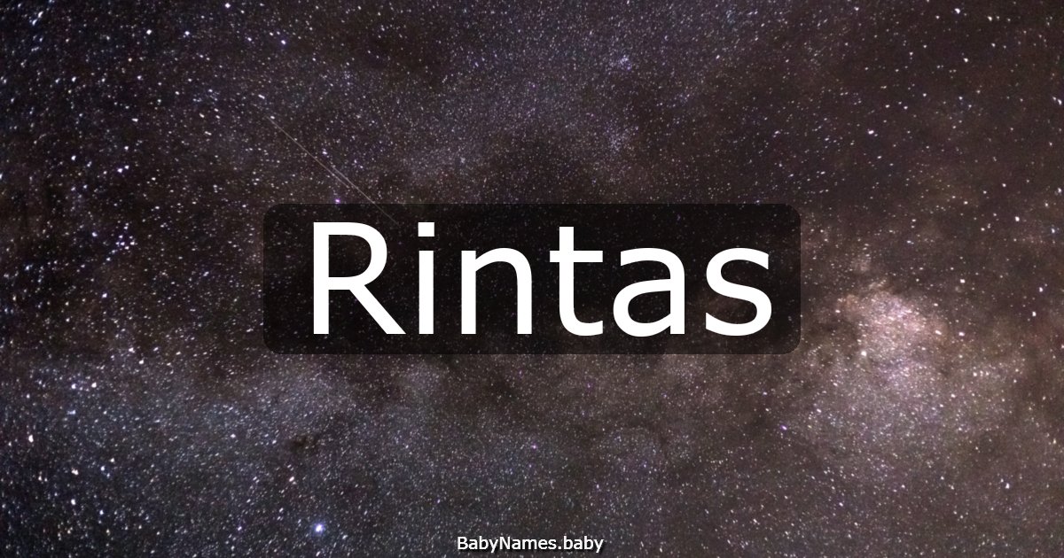 Rintas