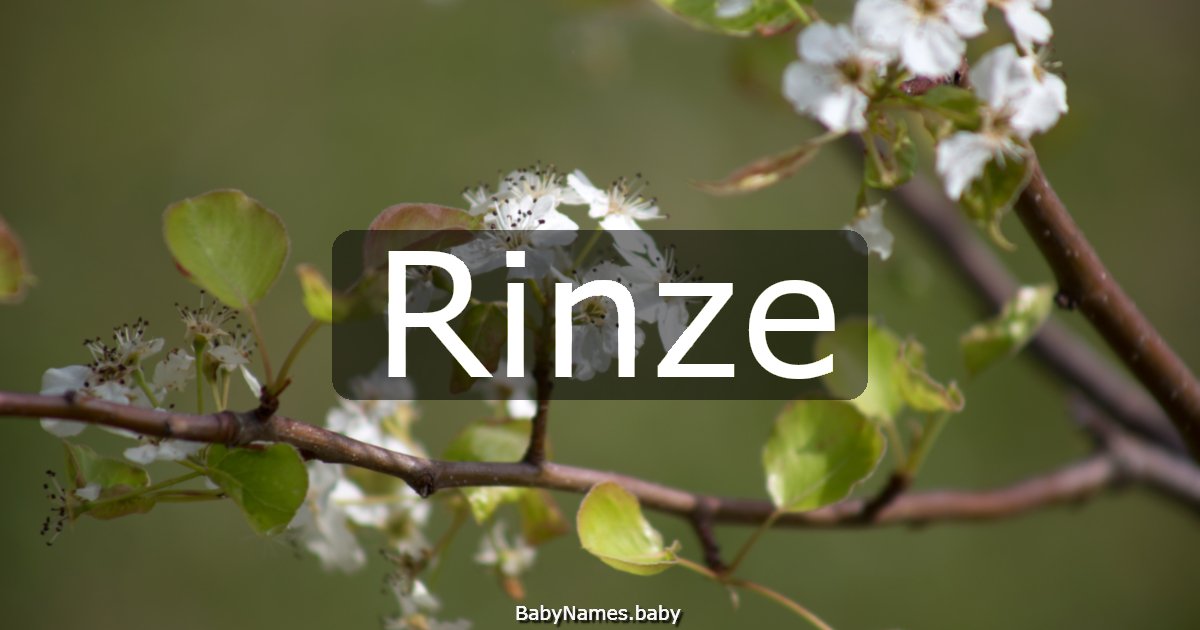 Rinze