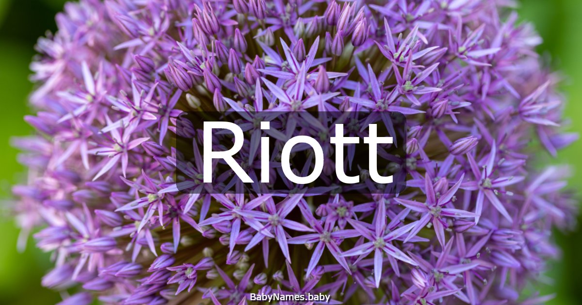 Riott