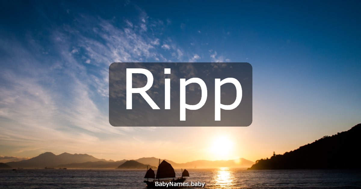 Ripp