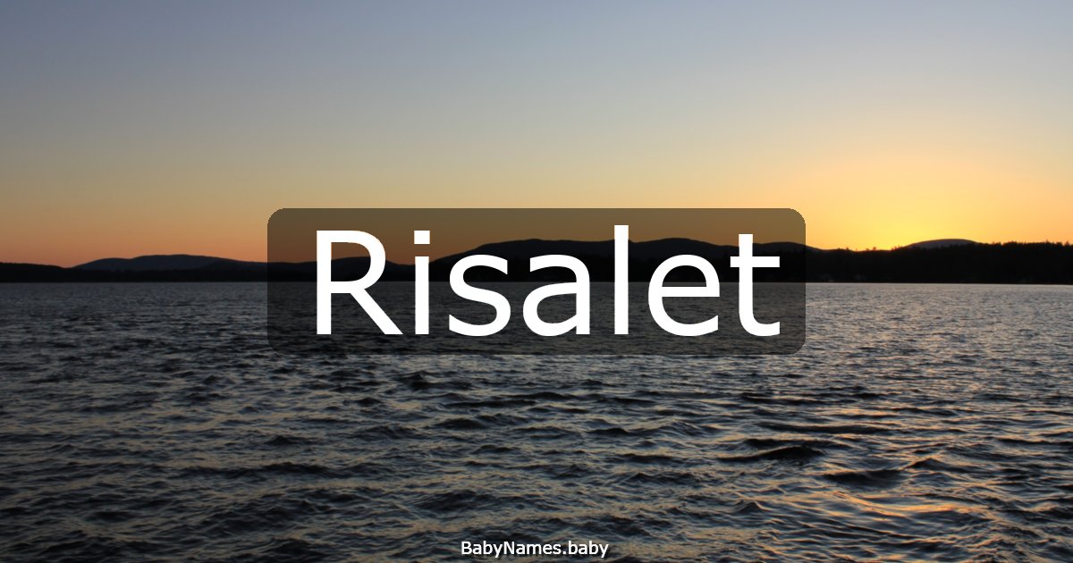Risalet