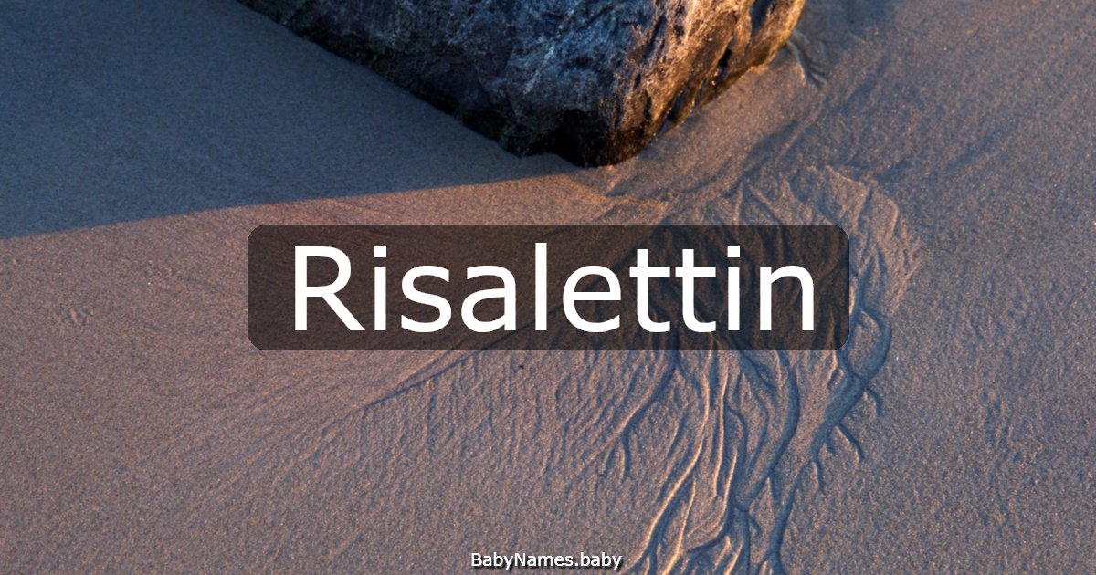 Risalettin