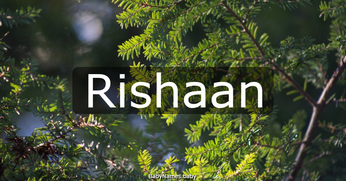 Rishaan