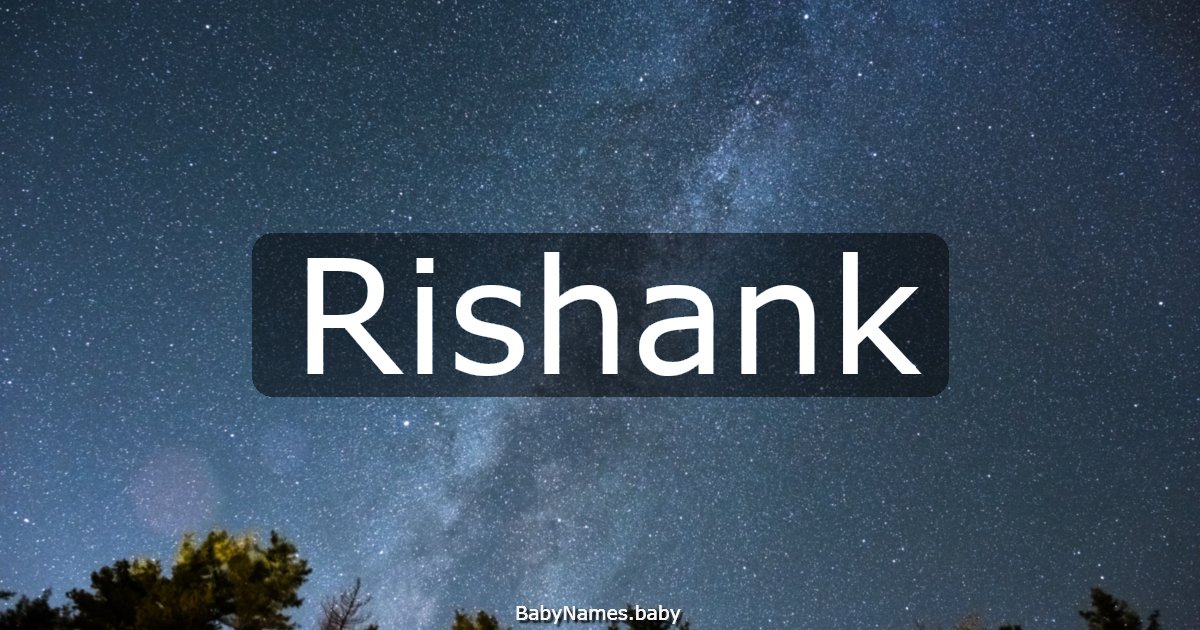 Rishank