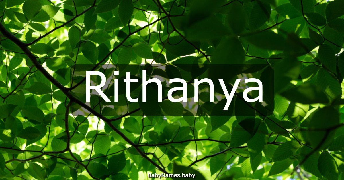 Rithanya
