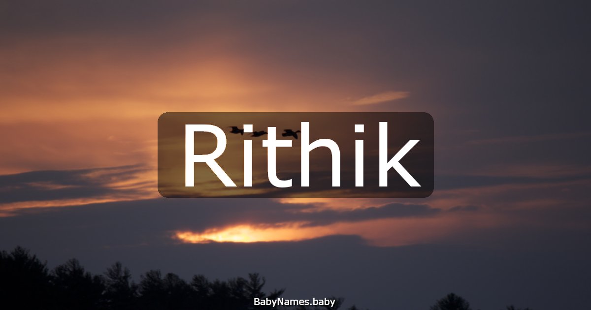 Rithik