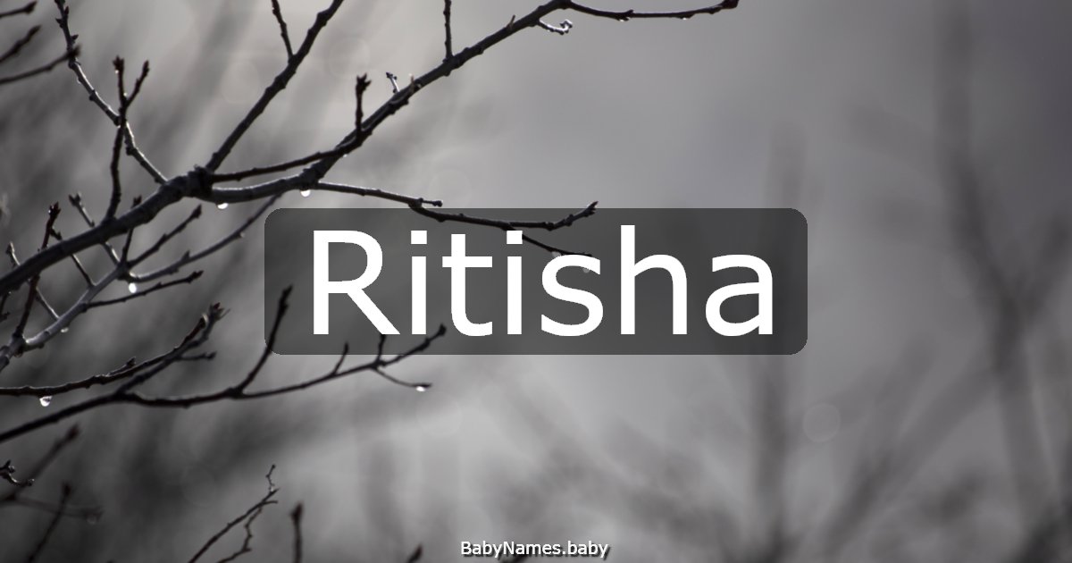 Ritisha