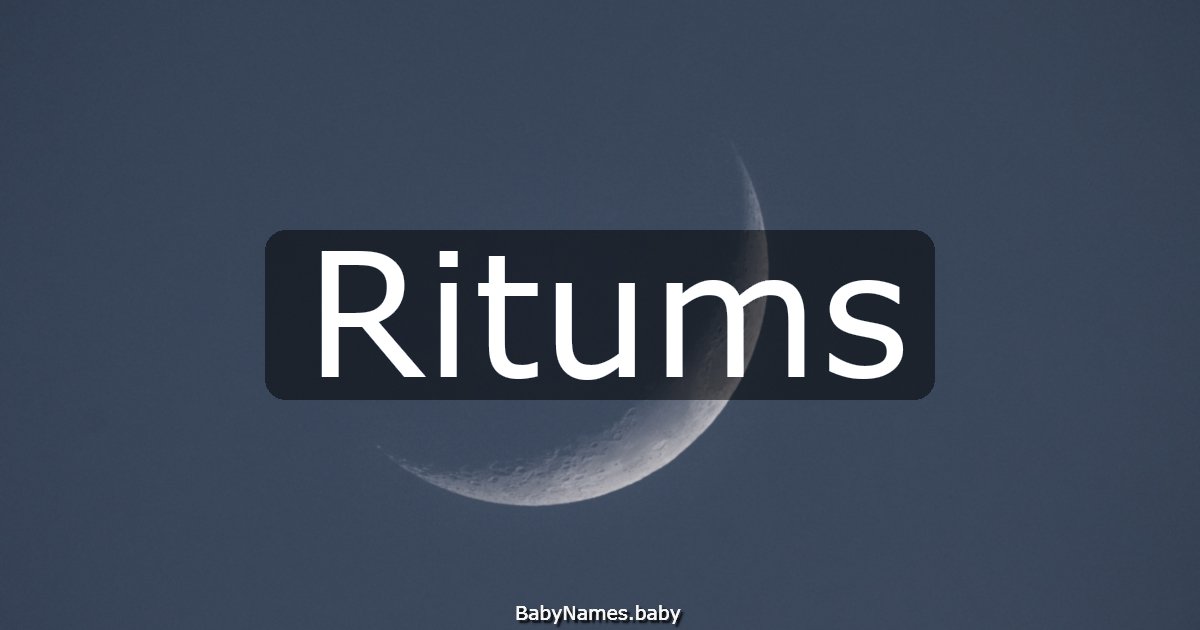 Ritums