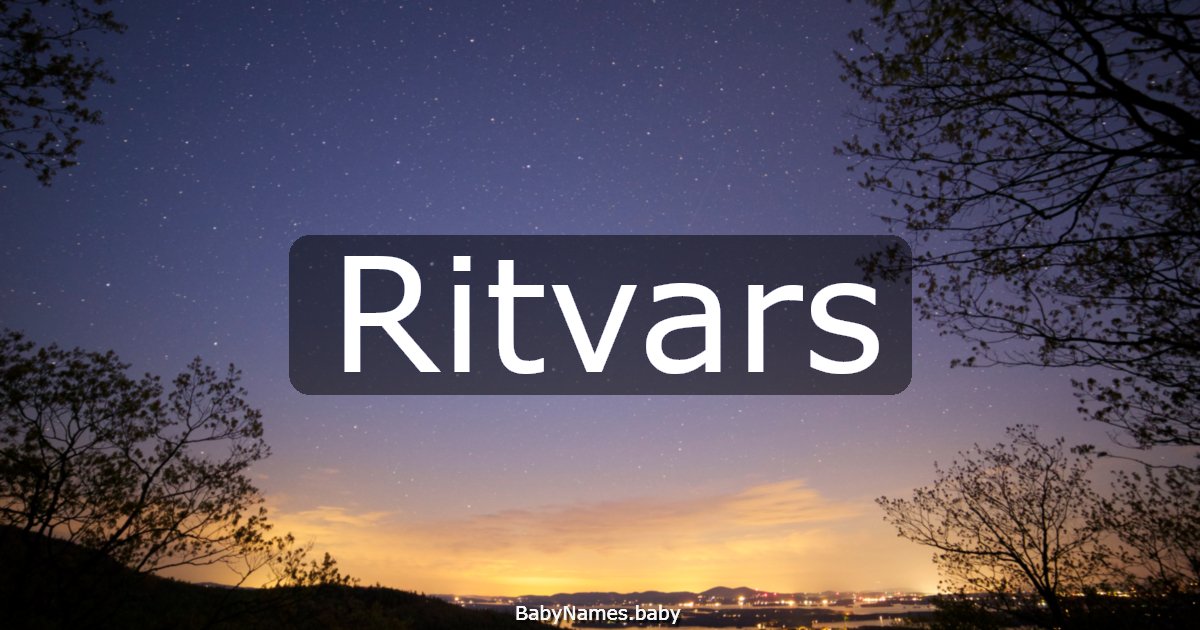 Ritvars
