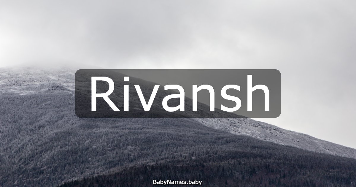 Rivansh