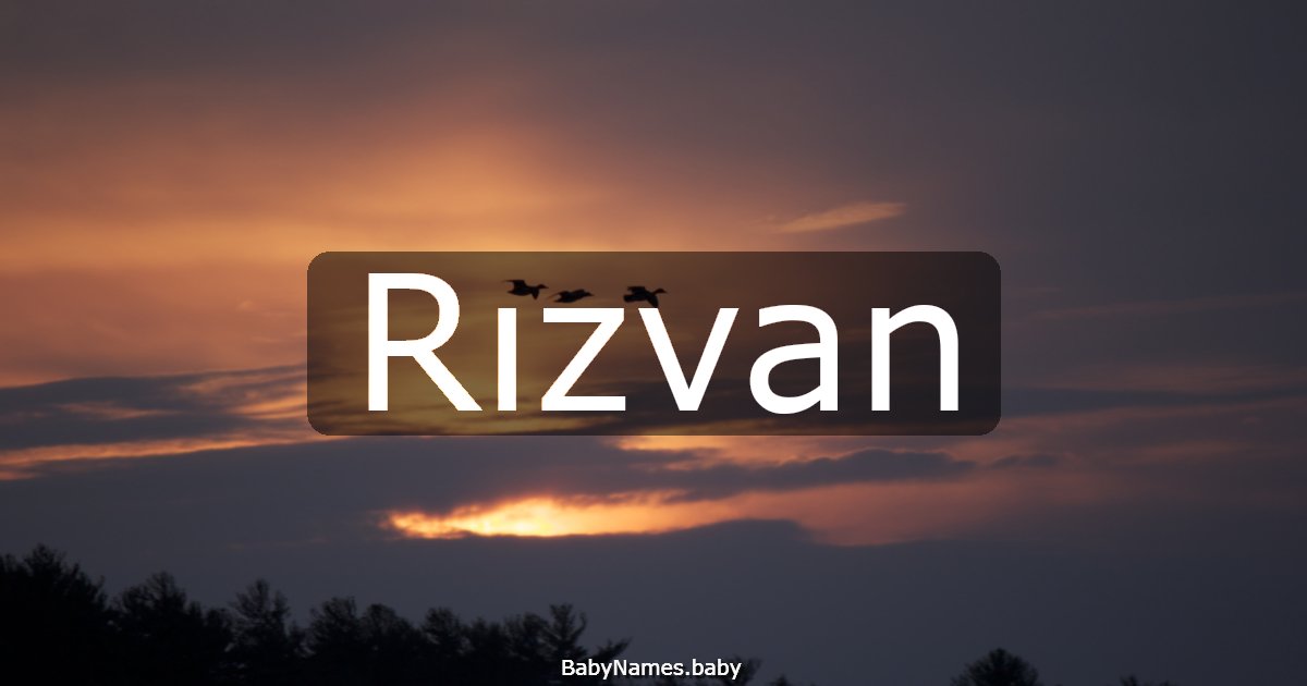 Rızvan