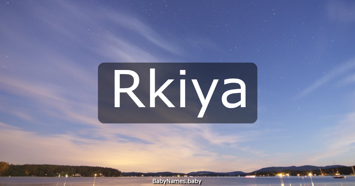Rkiya