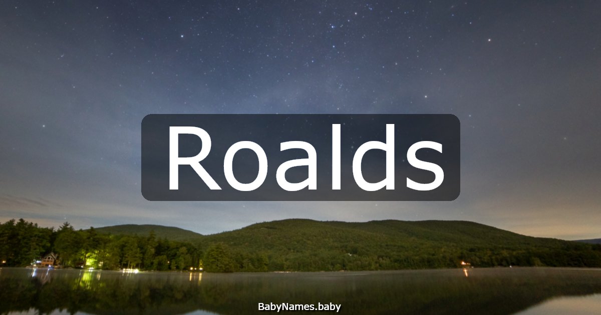 Roalds