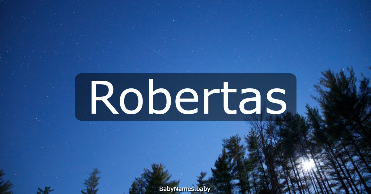 Robertas