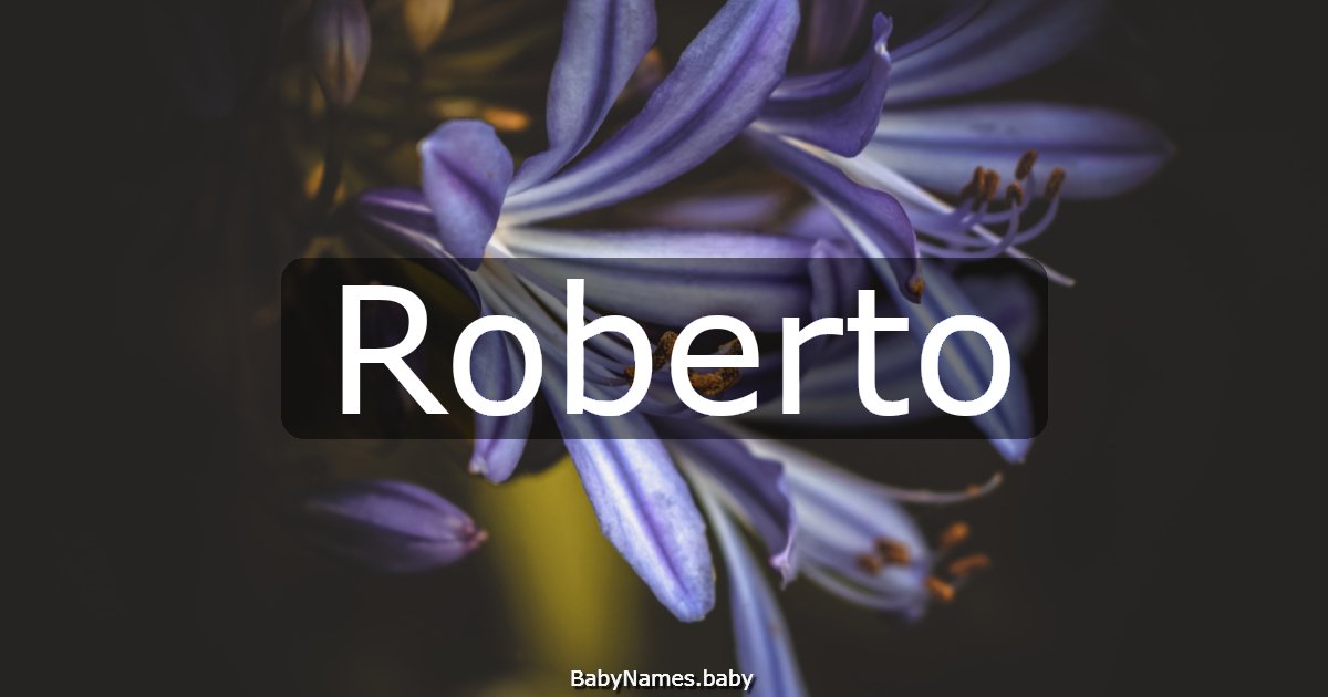 Roberto