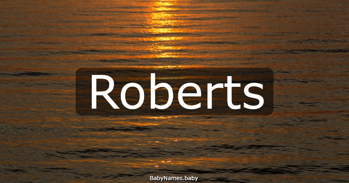 Roberts