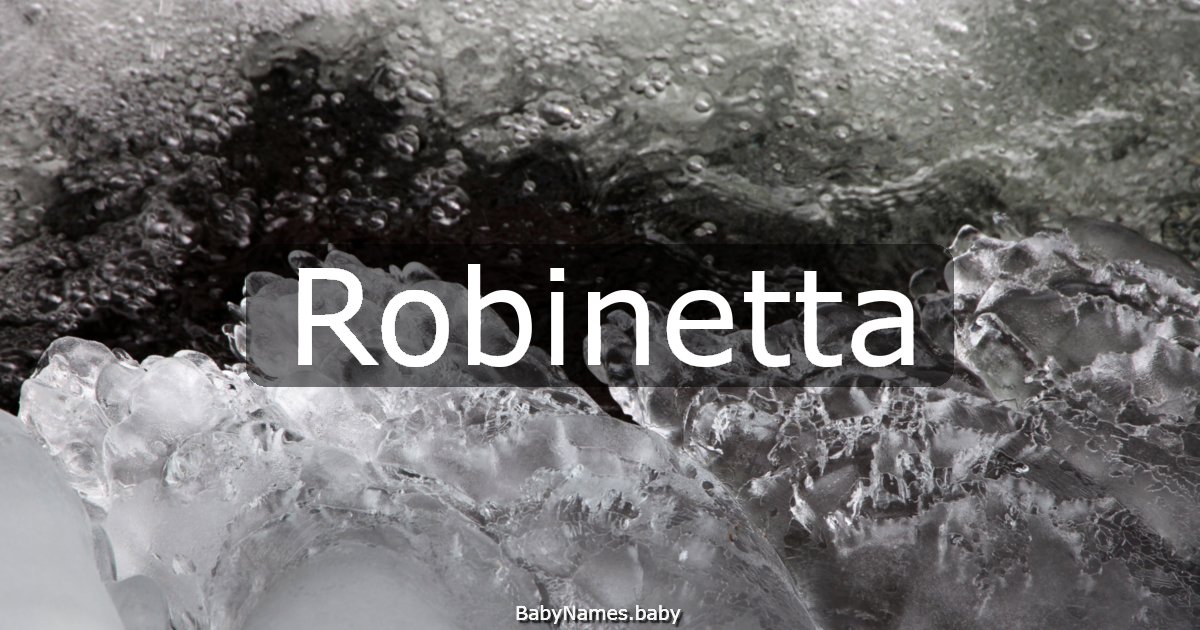 Robinetta