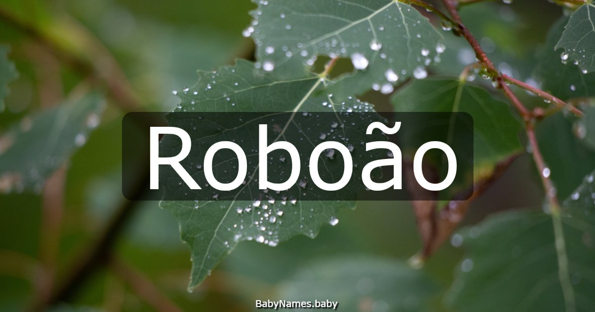 Roboão