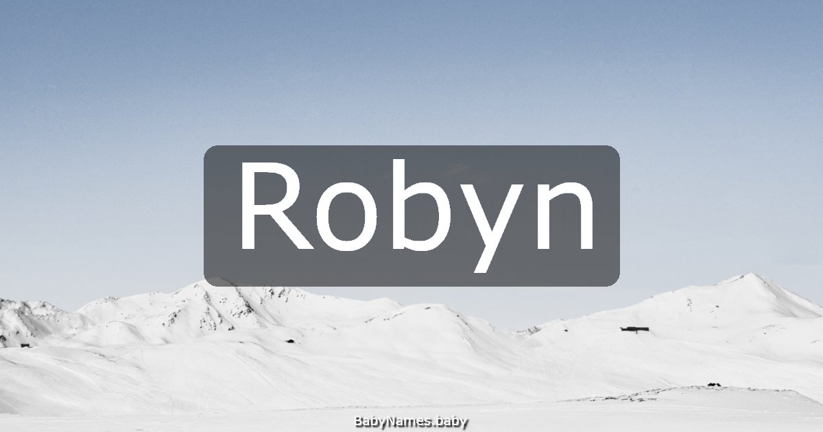 Robyn