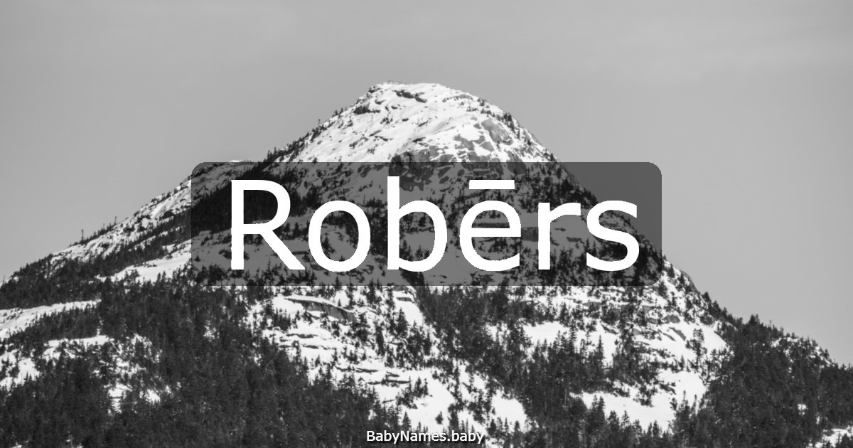 Robērs