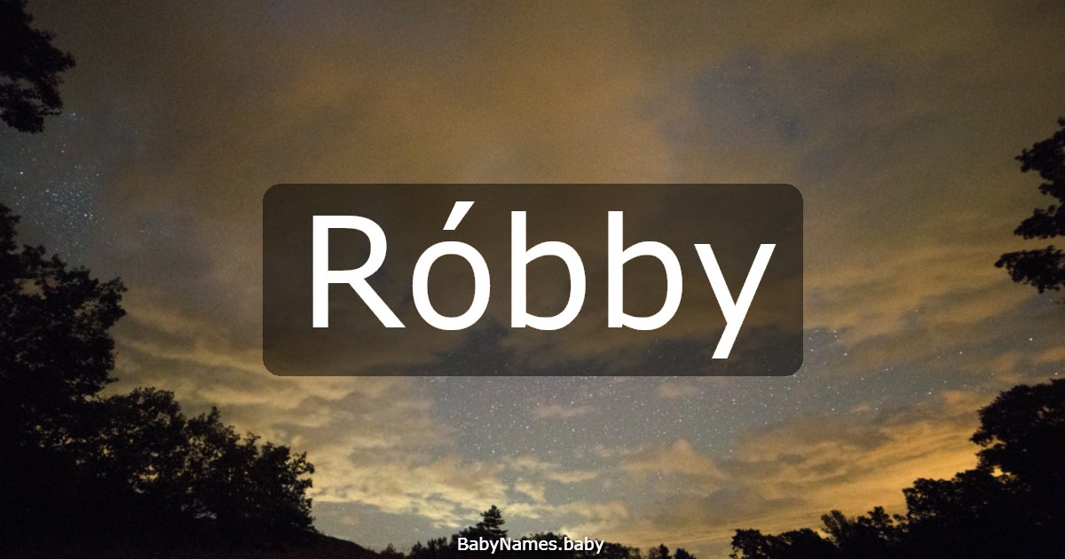 Róbby