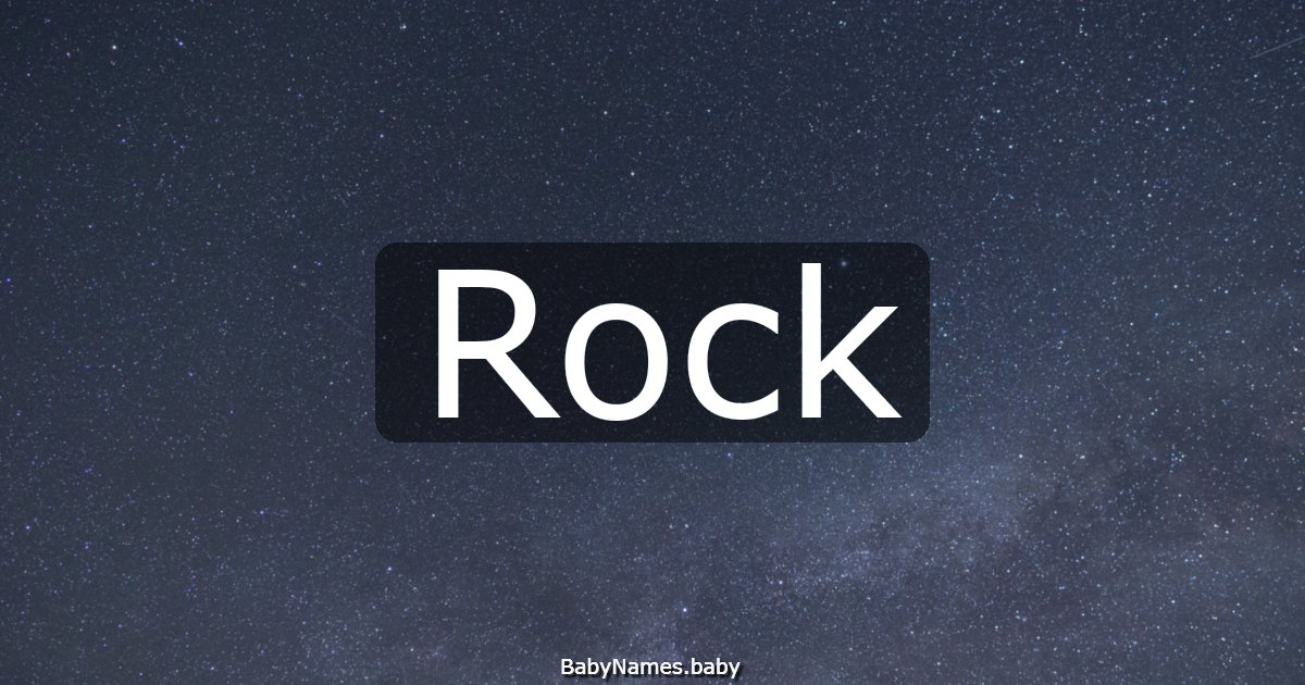 Rock