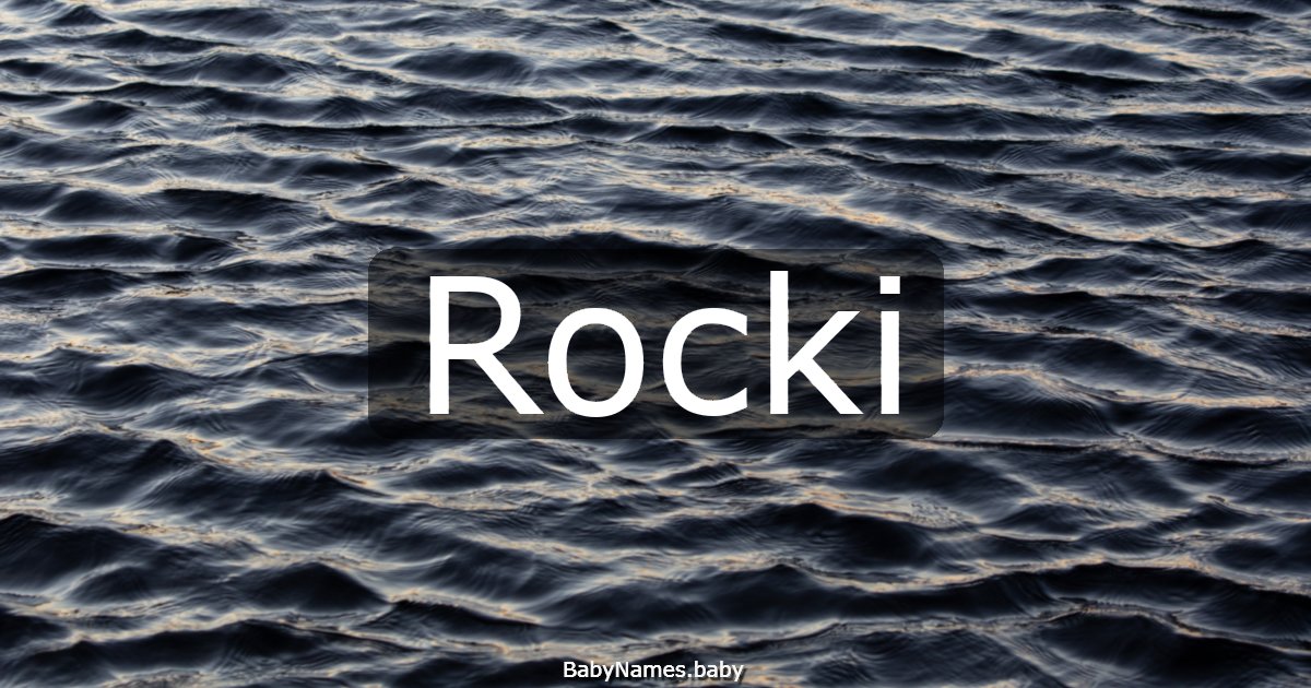 Rocki
