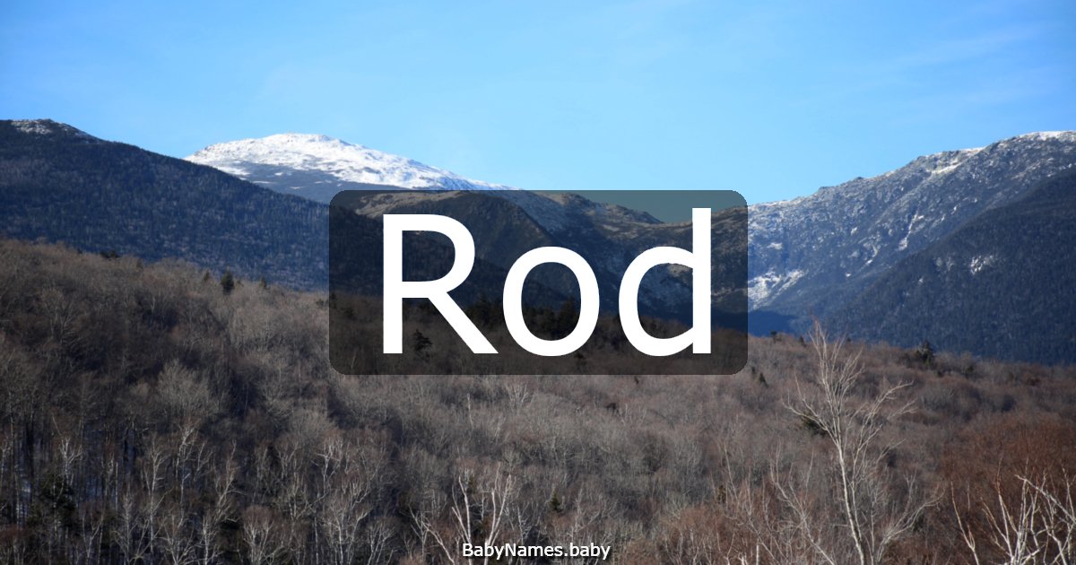 Rod