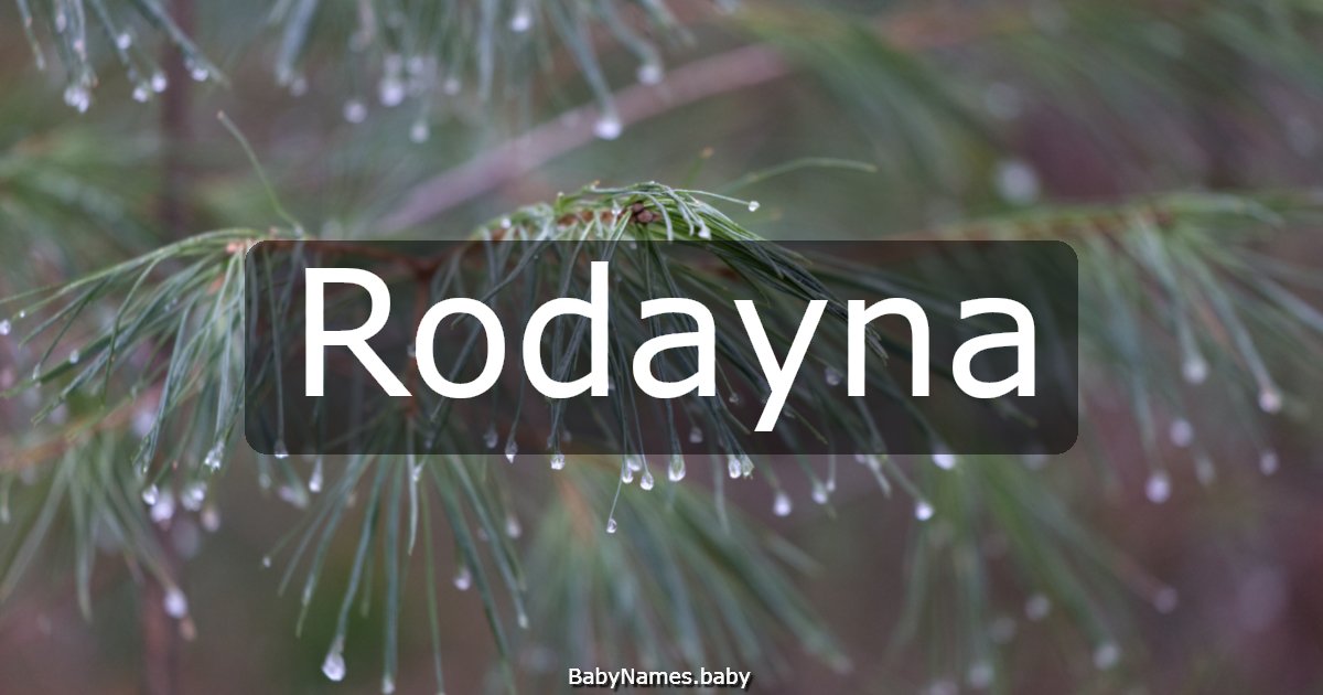 Rodayna