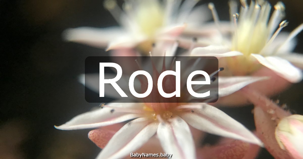 Rode