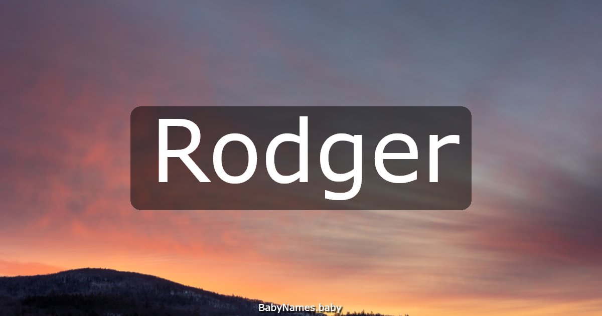 Rodger