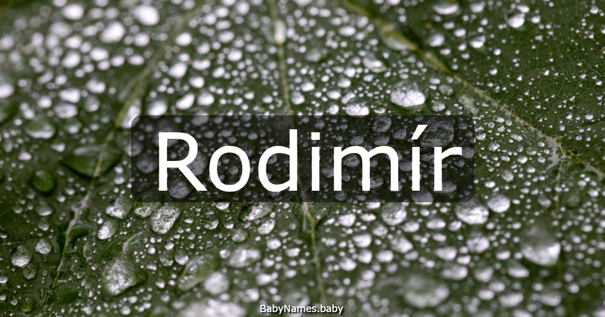 Rodimír