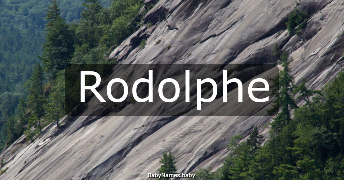 Rodolphe