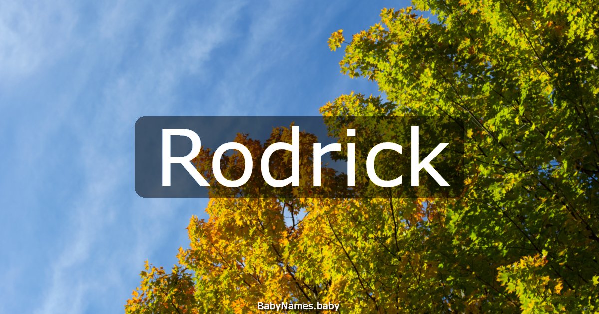 Rodrick