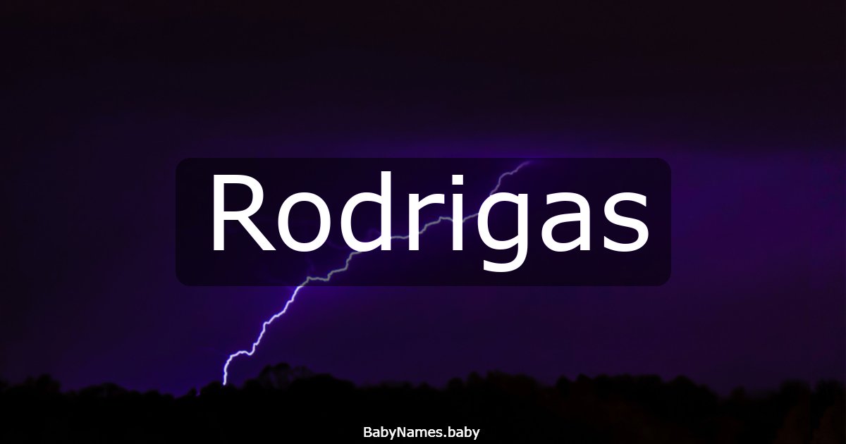 Rodrigas