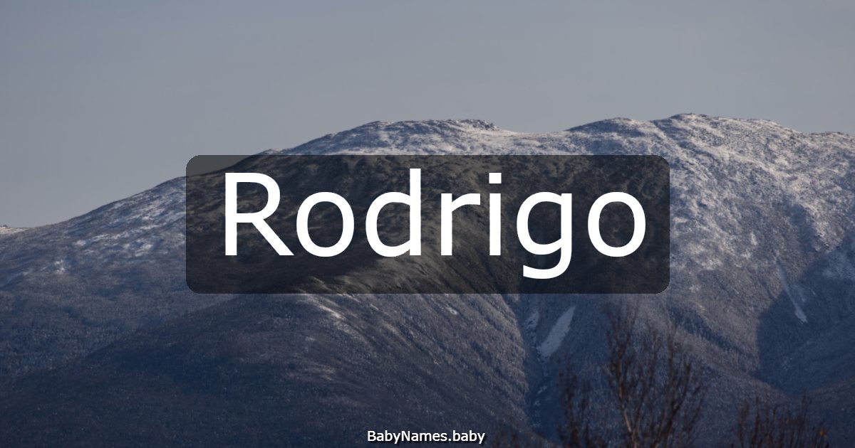 Rodrigo