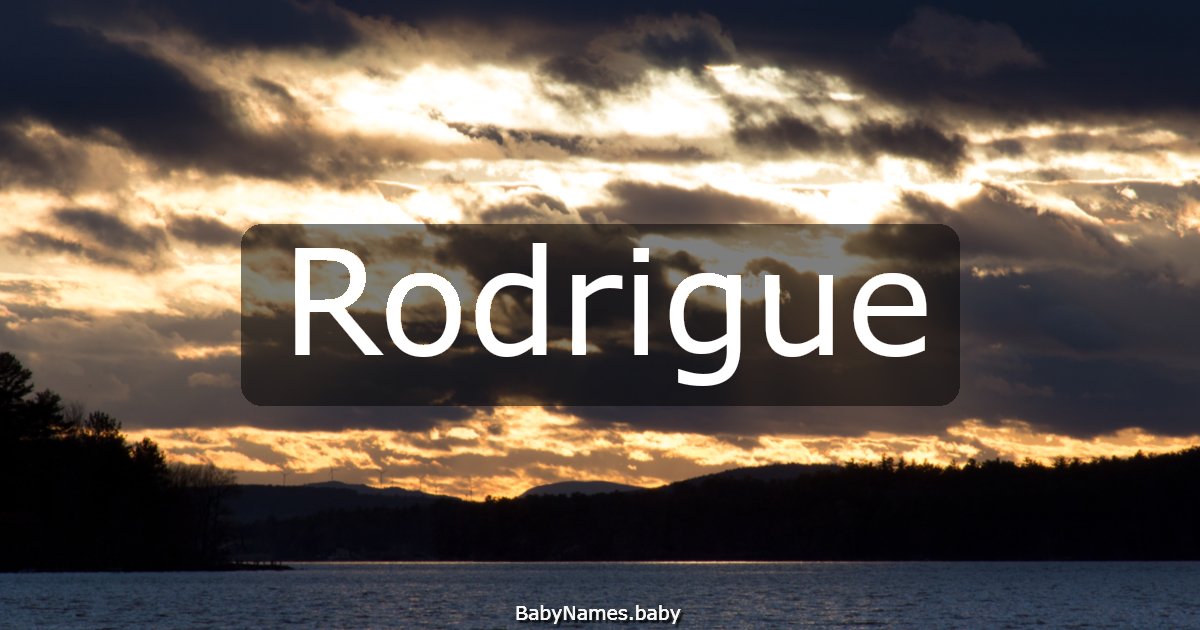 Rodrigue