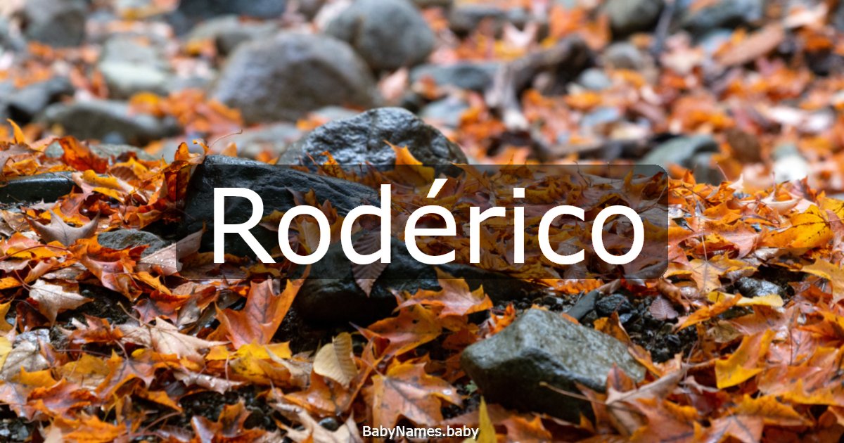 Rodérico