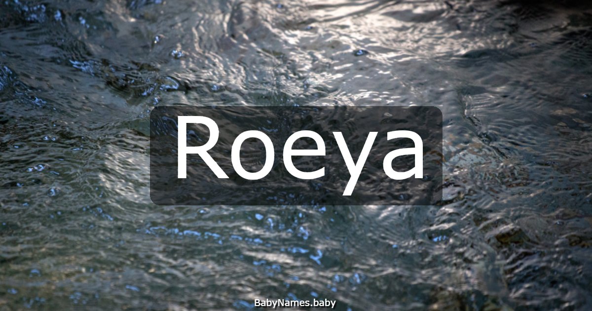 Roeya
