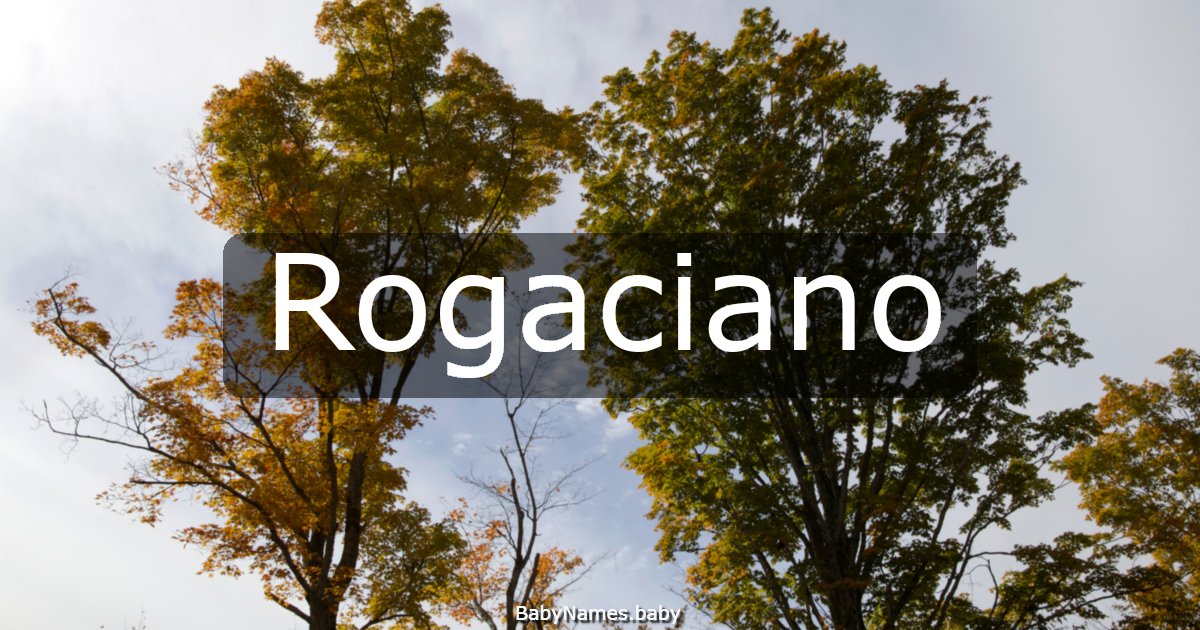 Rogaciano