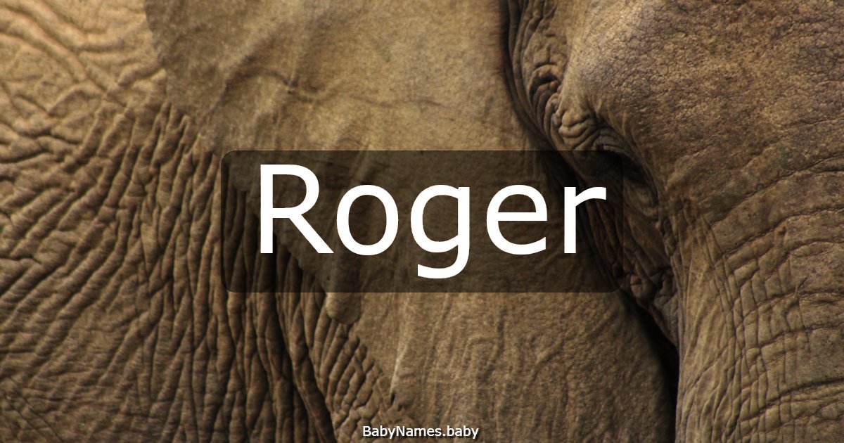 Roger